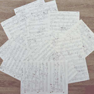 Original Handwritten Composition (Sheet Music)