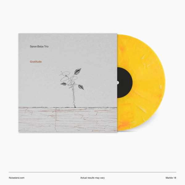 Yellow marble vinyl