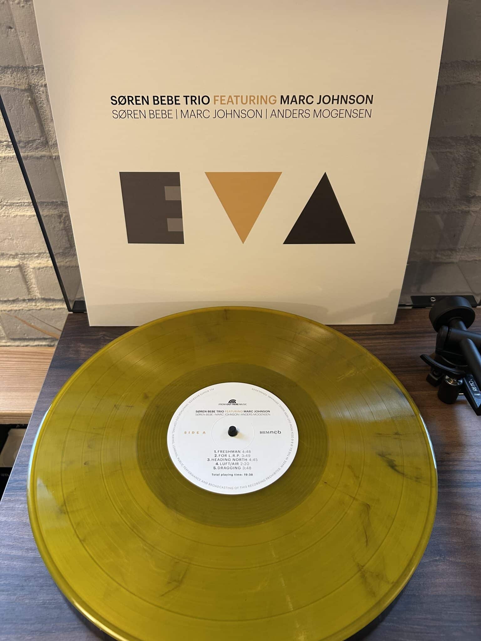 Søren Bebe Trio | Eva (Featuring Marc Johnson) | 180g Limited Edition Yellow Marble Vinyl - Image 4
